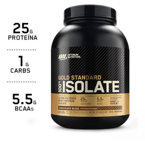 100% Whey Optimum Nutrition Gold Standard Isolate Chocolate 1,36kg - 3 Lbs - Globalbev