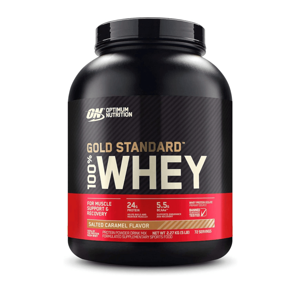 100% Whey Optimum Nutrition Gold Standard Salt Caramel 2,27kg - 5 Lbs - Globalbev