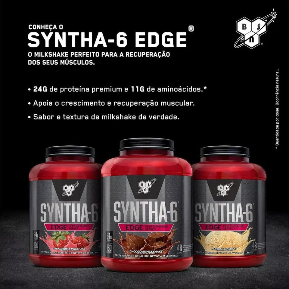 Whey BSN Syntha 6 Edge Baunilha Milkshake 1,82kg - 4.01 Lbs - Globalbev