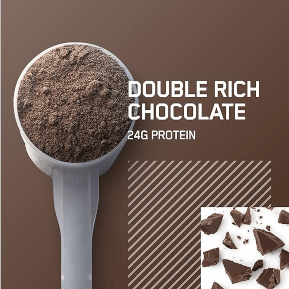 100% Whey Optimum Nutrition Gold Standard Chocolate 2,27kg - 5 Lbs - Globalbev