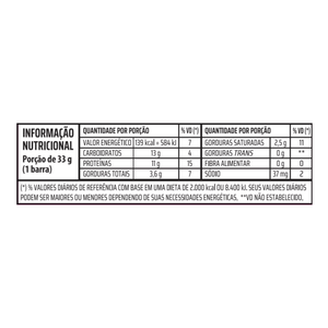 Barra de Proteína Trio Protein Banana Split 33g - Caixa c/ 12 uni. - Globalbev