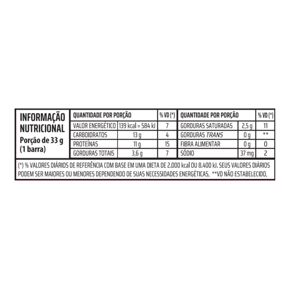 Barra de Proteína Trio Protein Banana Split 33g - Caixa c/ 12 uni.