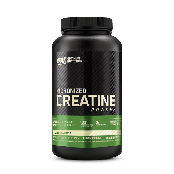 CREATINA POWDER MONO-HIDRATADA E MICRONIZADA OPTIMUM NUTRITION 300G - Globalbev