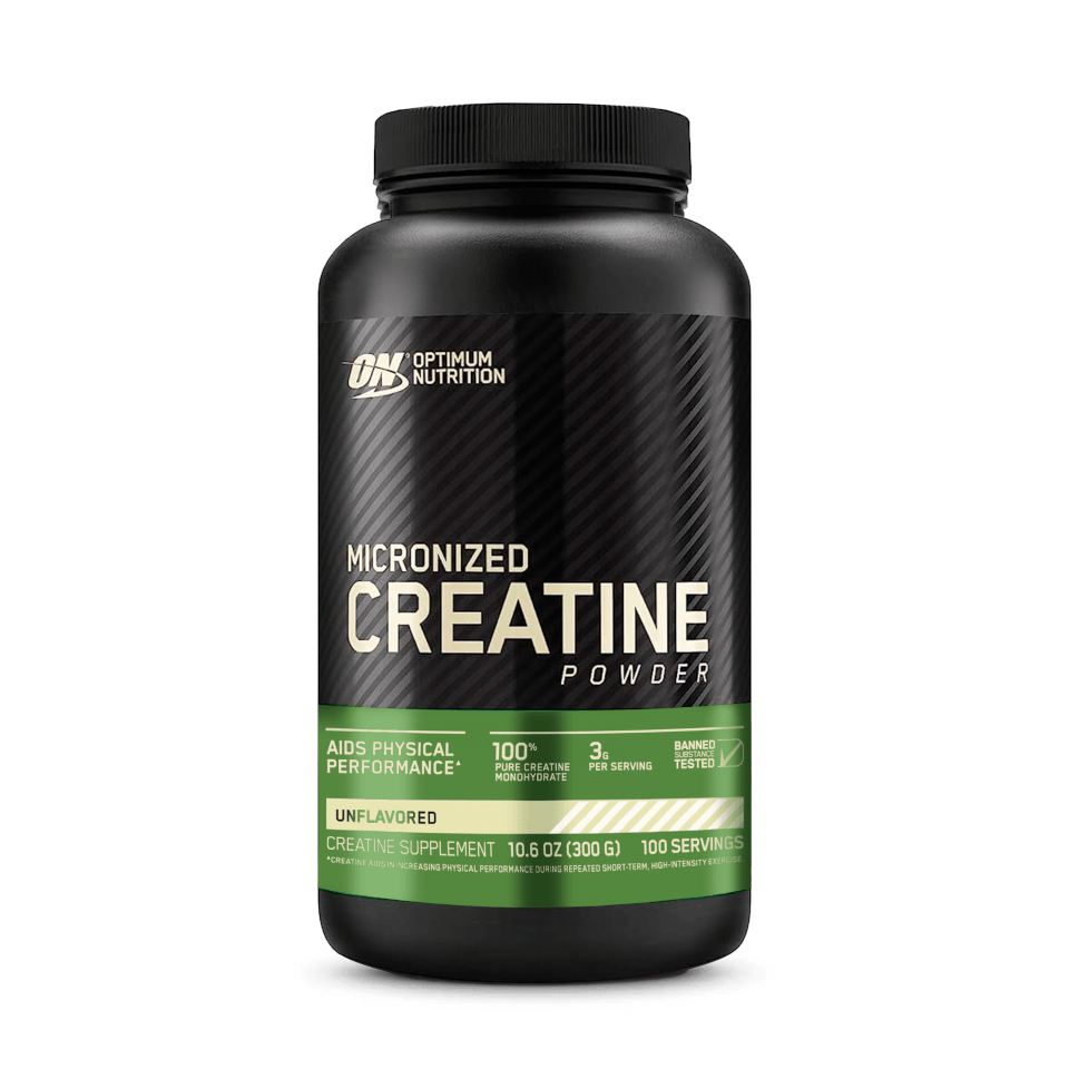 CREATINA POWDER MONO-HIDRATADA E MICRONIZADA OPTIMUM NUTRITION 300G - Globalbev
