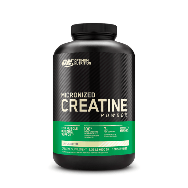 CREATINA POWDER MONO-HIDRATADA E MICRONIZADA OPTIMUM NUTRITION 600G