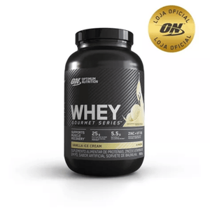 Whey Optimum Nutrition Gourmet Baunilha 900g